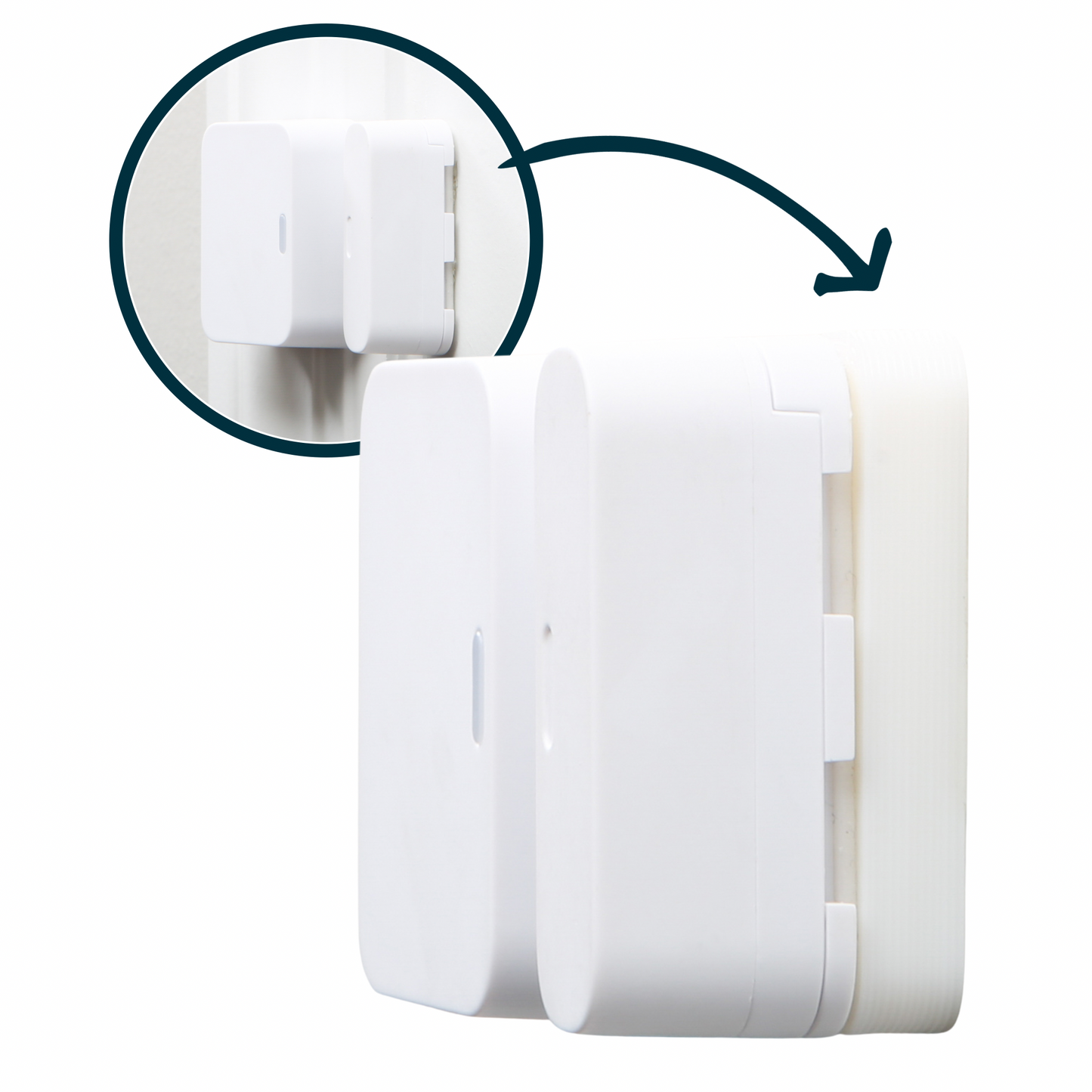 Spacer | Riser Compatible with Simplisafe Contact Sensor