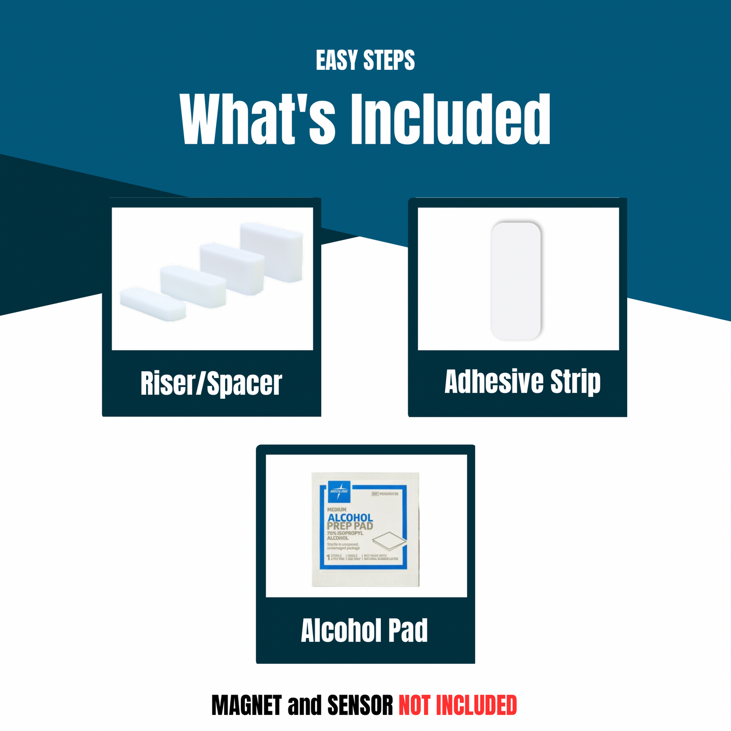 Spacer | Riser Compatible with Simplisafe Contact Sensor