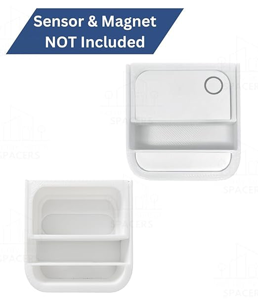 Alarm System Garage Door Mount Compatible with RING Contact Sensor - Easy Installation, Durable Design, 2nd GEN, Enhanced Security, Peace of Mind.